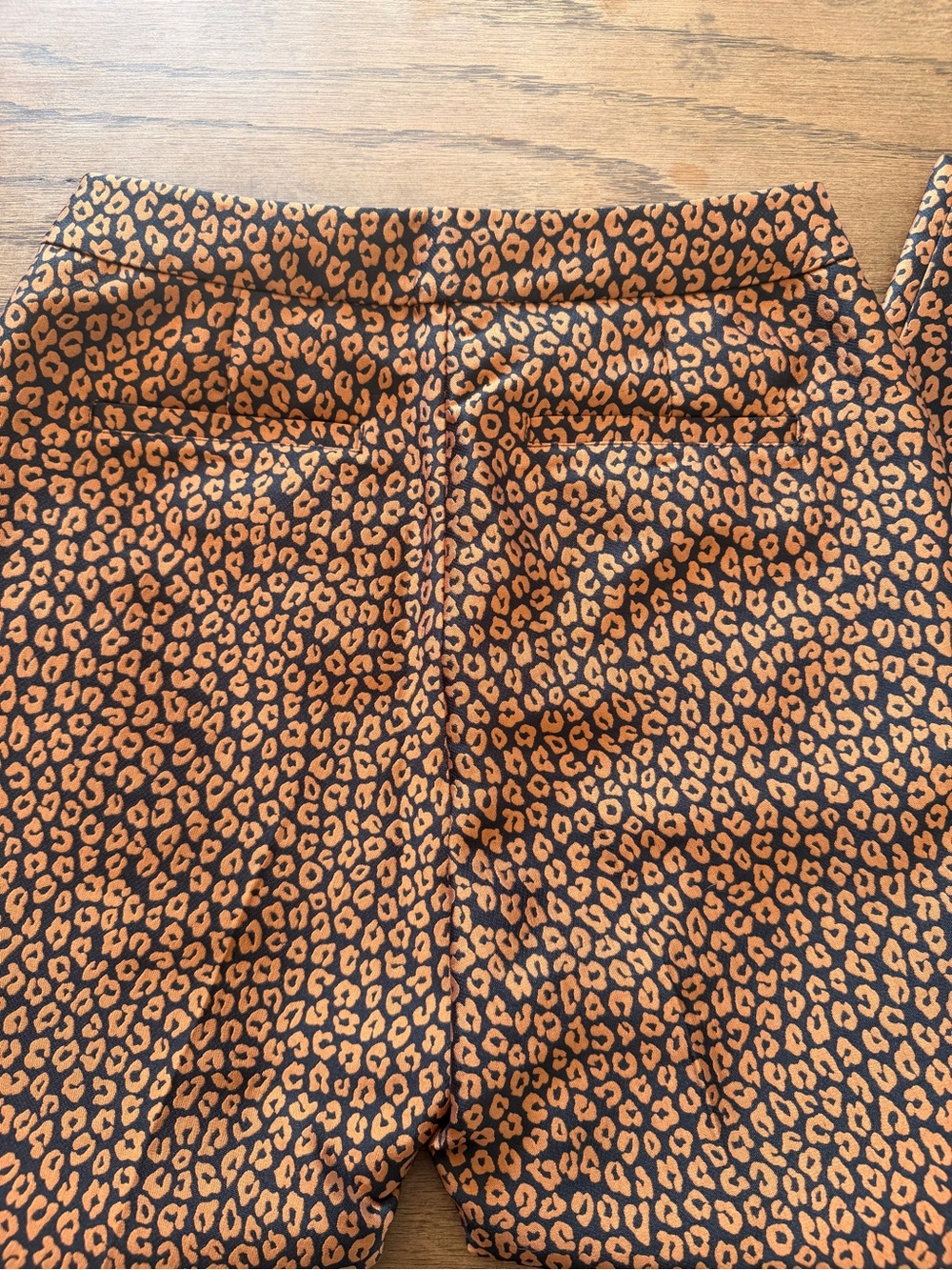 NWT Kate Spade Flora Leopard Jacquard Pants - Picture 4 of 4
